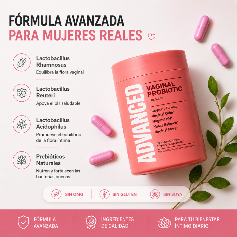 Modo de uso probiótico vaginal Hoxire México